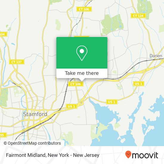 Mapa de Fairmont Midland