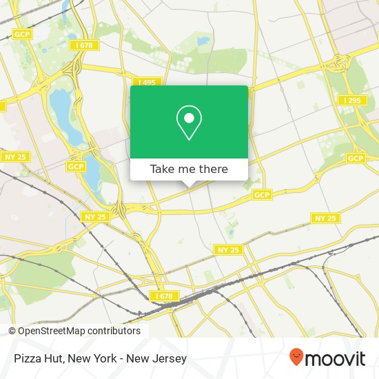 Pizza Hut map