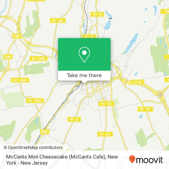 Mapa de McCants Mini Cheesecake (McCants Cafe)