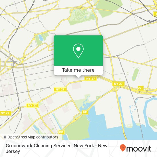 Groundwork Cleaning Services map