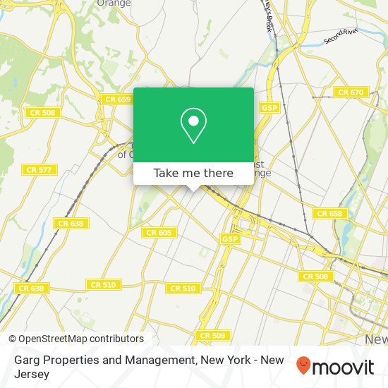 Mapa de Garg Properties and Management