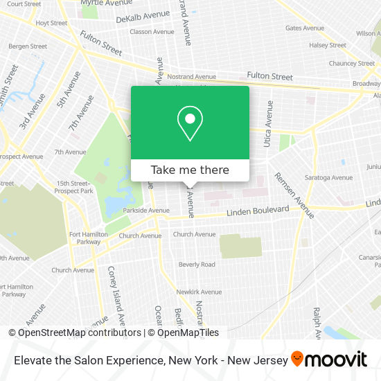 Mapa de Elevate the Salon Experience