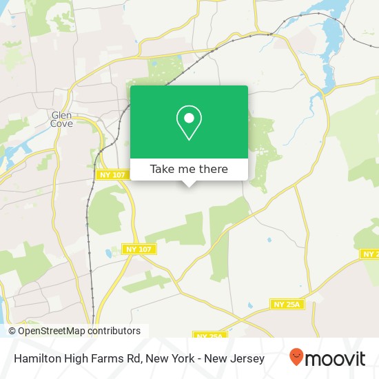 Mapa de Hamilton High Farms Rd