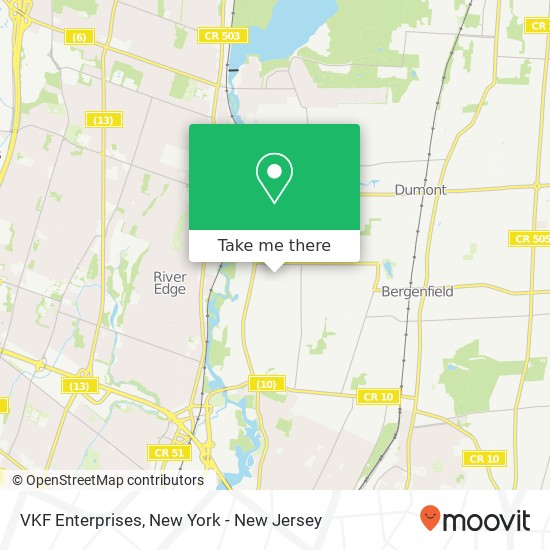 VKF Enterprises map