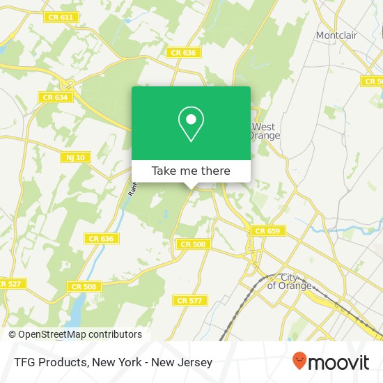 TFG Products map