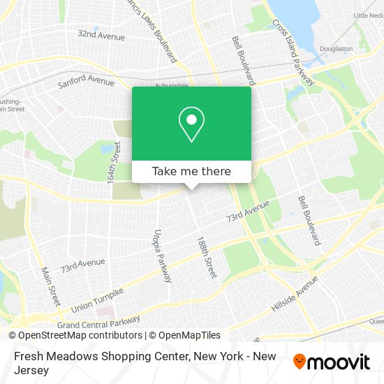 Mapa de Fresh Meadows Shopping Center