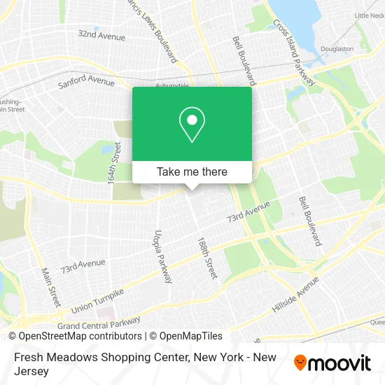 Fresh Meadows Shopping Center map