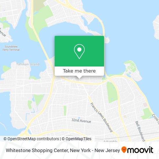 Whitestone Shopping Center map