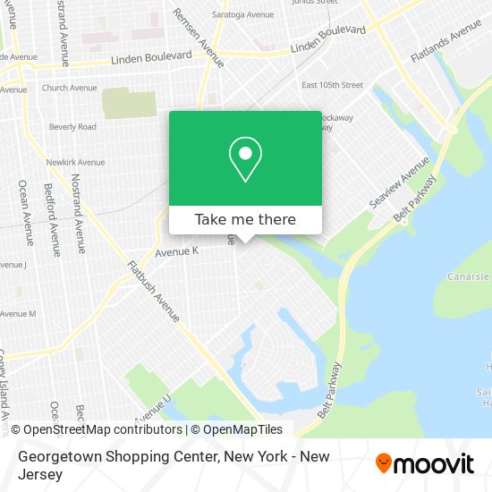 Georgetown Shopping Center map