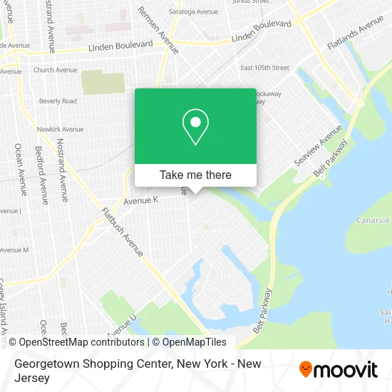 Georgetown Shopping Center map