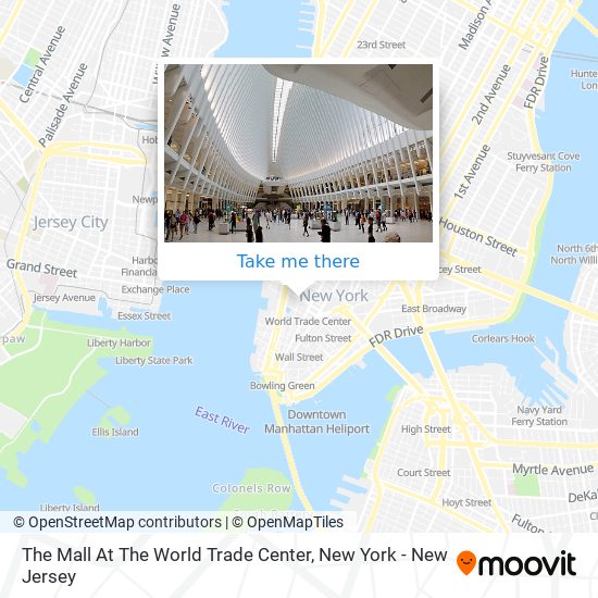 world trade center map