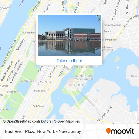 Mapa de East River Plaza