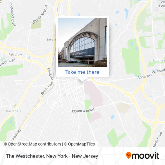 The Westchester map