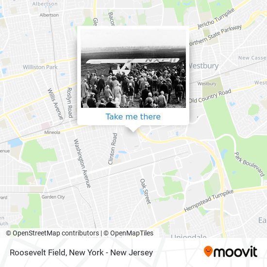 Roosevelt Field map