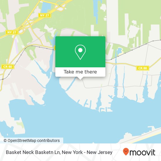 Basket Neck Basketn Ln map