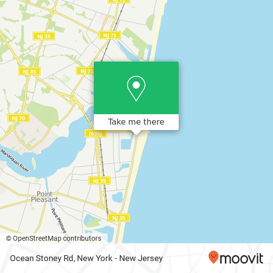 Ocean Stoney Rd map