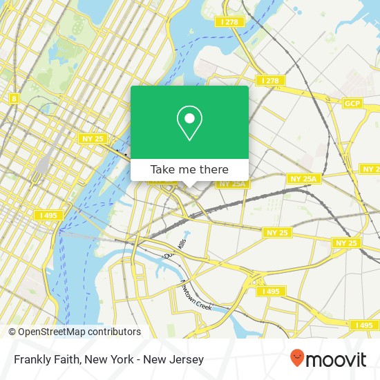 Frankly Faith map