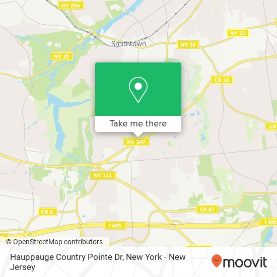 Mapa de Hauppauge Country Pointe Dr