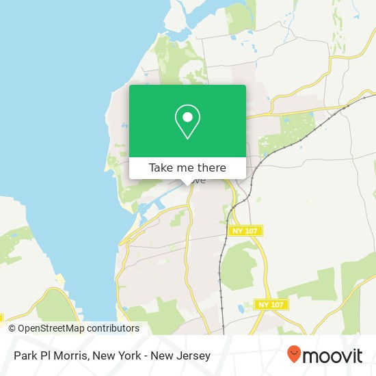 Mapa de Park Pl Morris
