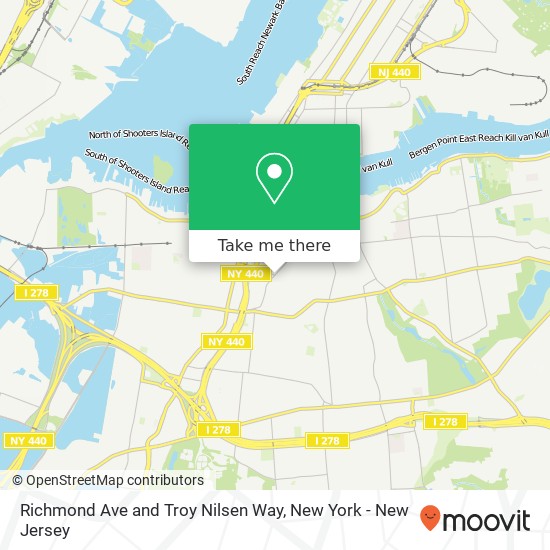 Richmond Ave and Troy Nilsen Way map