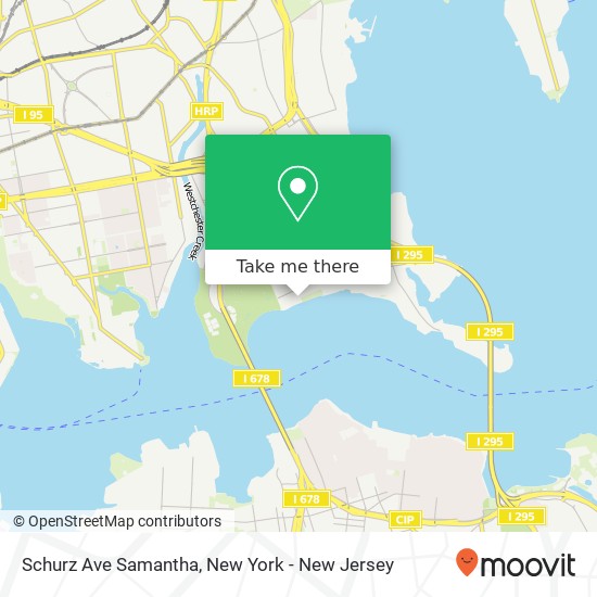 Mapa de Schurz Ave Samantha
