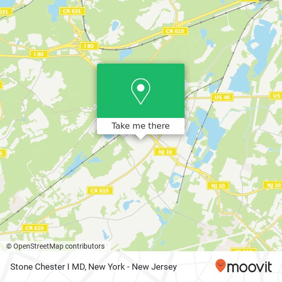 Mapa de Stone Chester I MD