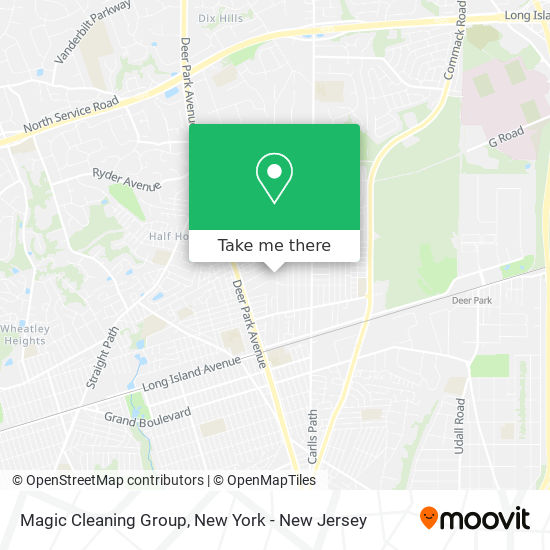 Mapa de Magic Cleaning Group