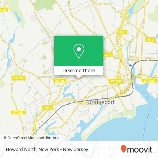 Mapa de Howard North