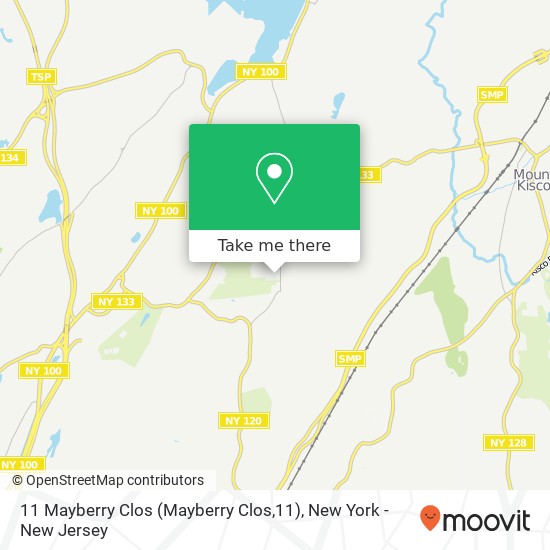 Mapa de 11 Mayberry Clos (Mayberry Clos,11)