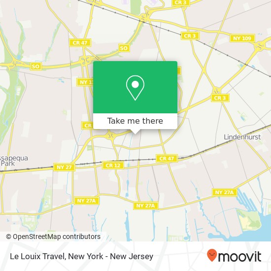 Le Louix Travel map