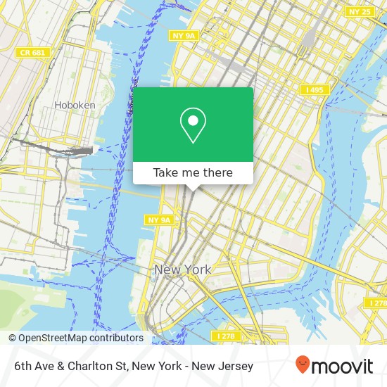 6th Ave & Charlton St map