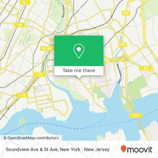 Mapa de Soundview Ave & St Ave
