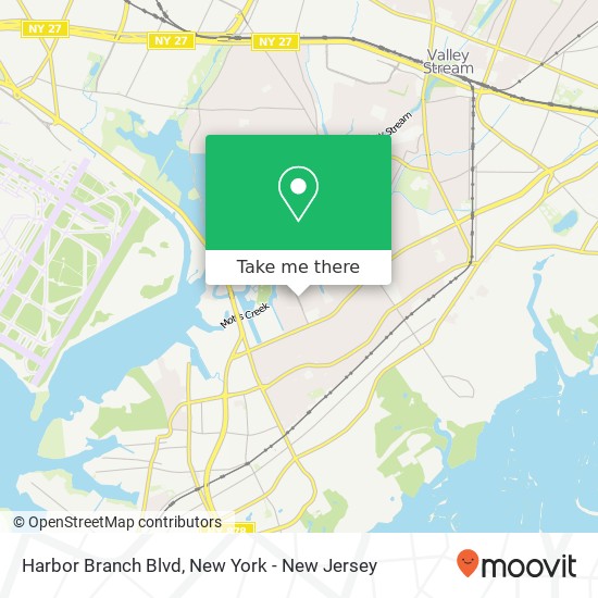 Mapa de Harbor Branch Blvd