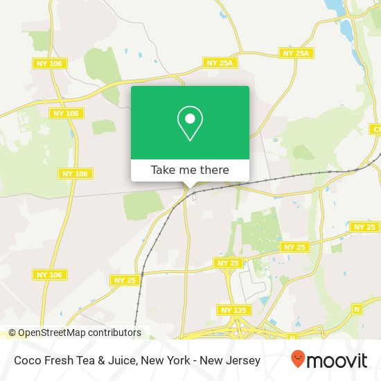 Mapa de Coco Fresh Tea & Juice