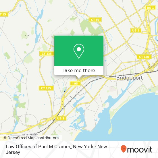 Mapa de Law Offices of Paul M Cramer,