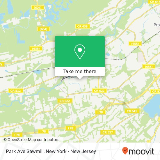 Mapa de Park Ave Sawmill