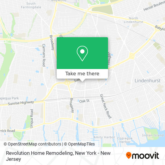 Revolution Home Remodeling map