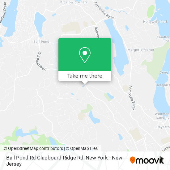 Mapa de Ball Pond Rd Clapboard Ridge Rd