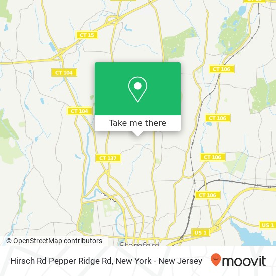 Mapa de Hirsch Rd Pepper Ridge Rd
