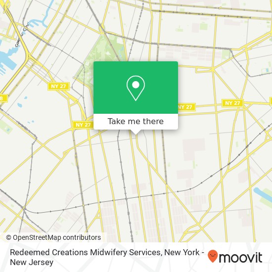 Redeemed Creations Midwifery Services map