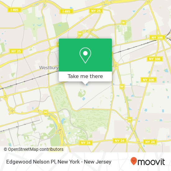 Edgewood Nelson Pl map