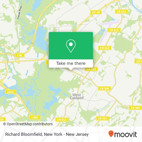 Richard Bloomfield map