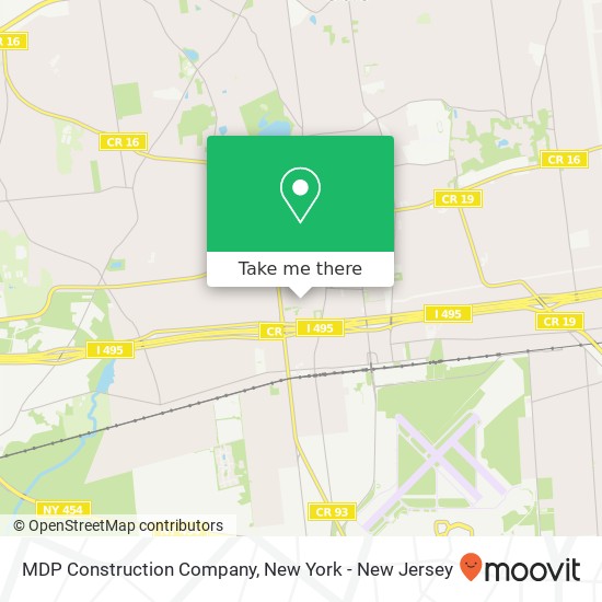 Mapa de MDP Construction Company