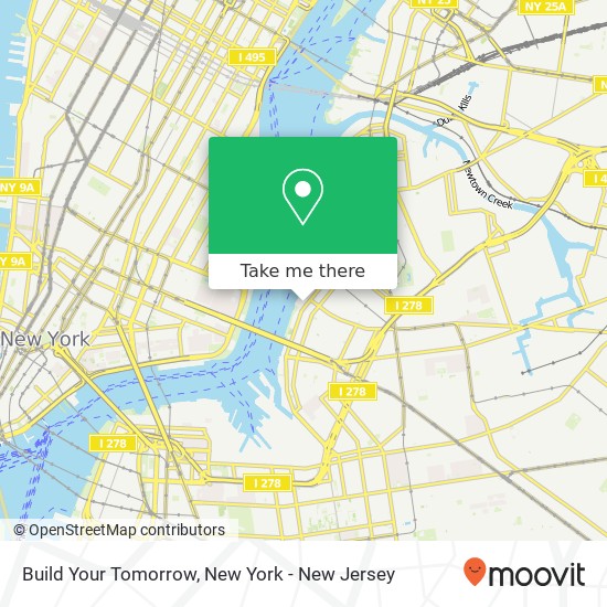 Build Your Tomorrow map