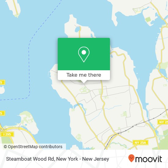 Mapa de Steamboat Wood Rd