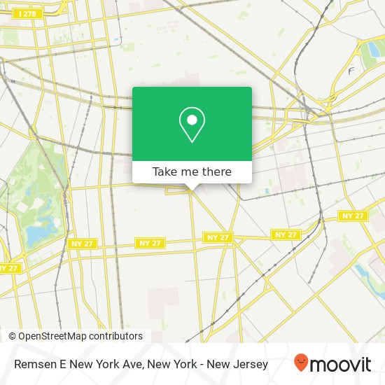 Remsen E New York Ave map