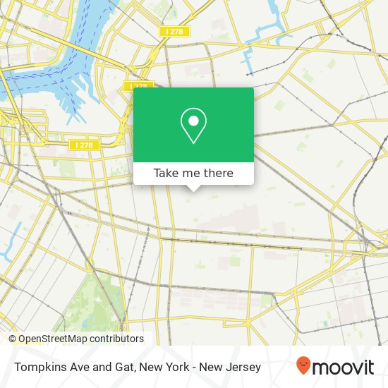 Mapa de Tompkins Ave and Gat