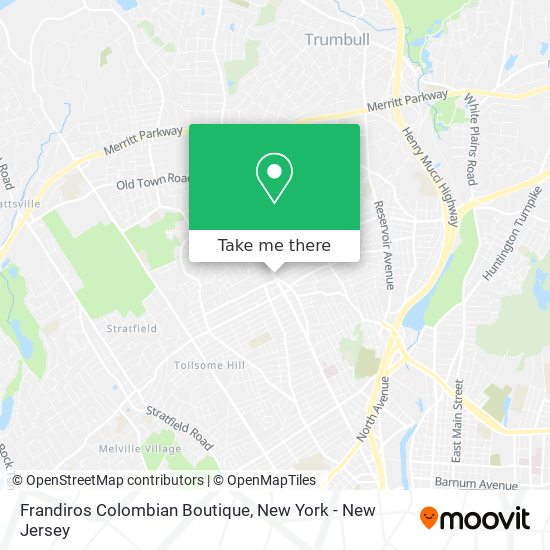 Frandiros Colombian Boutique map