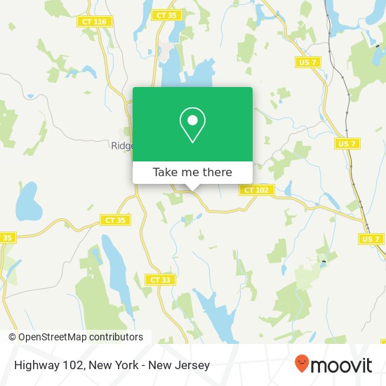 Highway 102 map