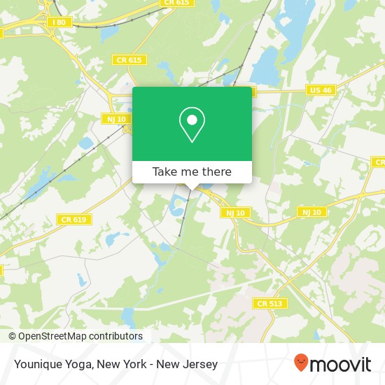 Younique Yoga map